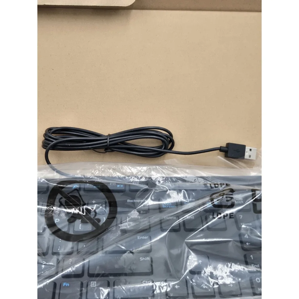 Dell Keyboard Model KB216t‎ USB Wired Black